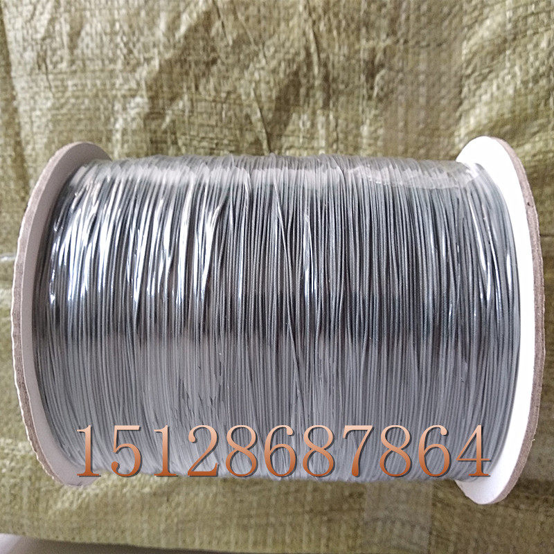 北京风琴纱窗灰色宝马线 推拉式折叠纱门黑色绳 每轴1500米