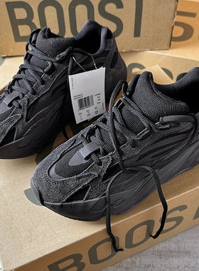 广椰子700老爹鞋黑武士莆田男鞋2025新款黑色厚底增高v2运动鞋女