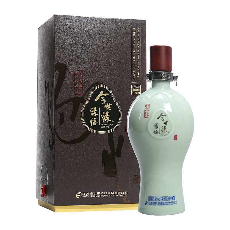 今世缘42度单瓶500ml浓香型白酒图片