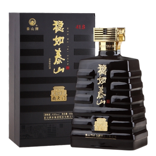 泰山牌白酒 稳如泰山南天门 41.8度浓香型白酒 单瓶500ml