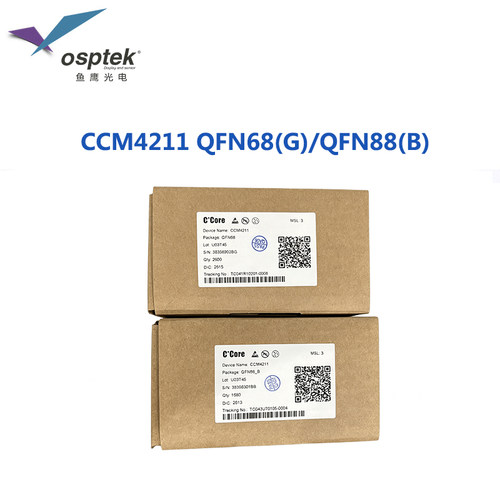 国芯CCM4211 屏驱动MCU 采用独立的ARM Cortex-M7内核 典型400MHz