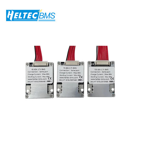 HeltecBMS 6S/7S/10S/12S/30A/60A 24V带平衡锂电池保护板