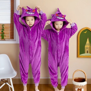 万圣节搞怪服装儿童耿鬼cos服精灵装扮男童睡衣派对幼儿园话剧秋5