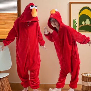 Cookie Monster芝麻街服装儿童玩偶服sesame street甜饼怪衣服冬5