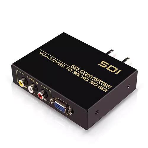 VGA+AV转SDI转换器高清转换器MT-VS12双输出VGA复合视频转3G-SDI