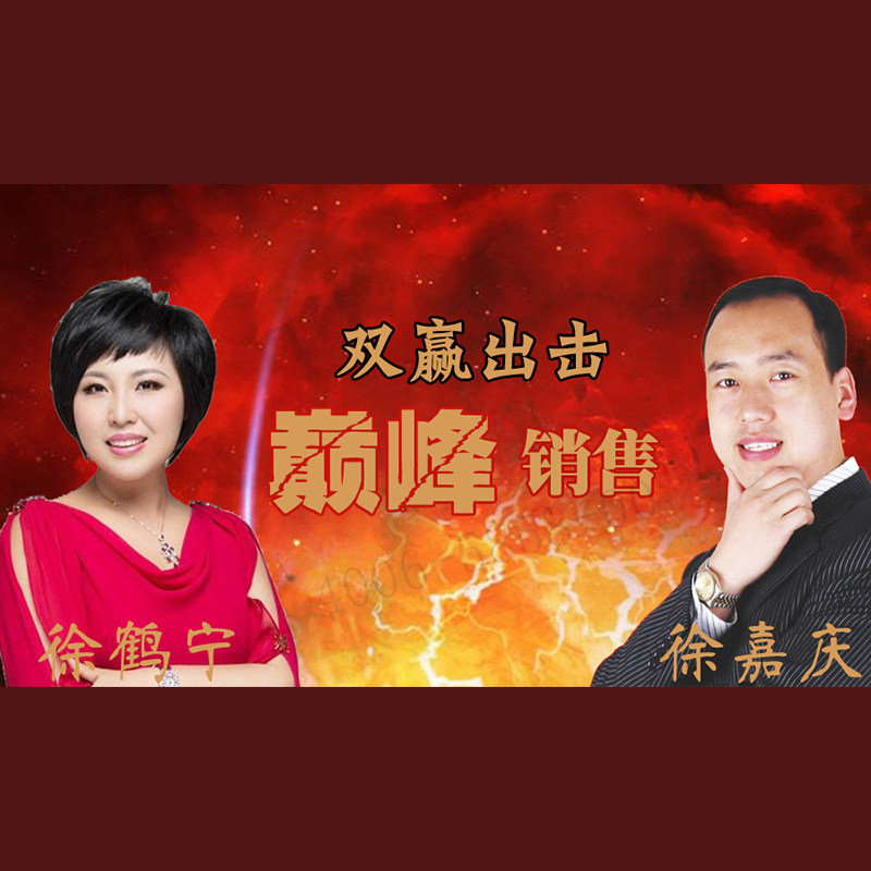 正版包票 徐鹤宁 徐嘉庆 双赢出击 巅峰销售 视频课程非dvd