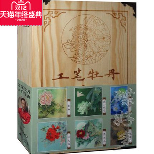 正版 李晓明工笔牡丹入门宝典20DVD碟片国画教学光盘