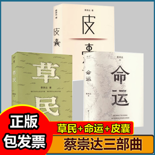 命运+草民+皮囊 蔡崇达 著全新中短篇集 金色故乡东石镇三部曲收官力作皮囊