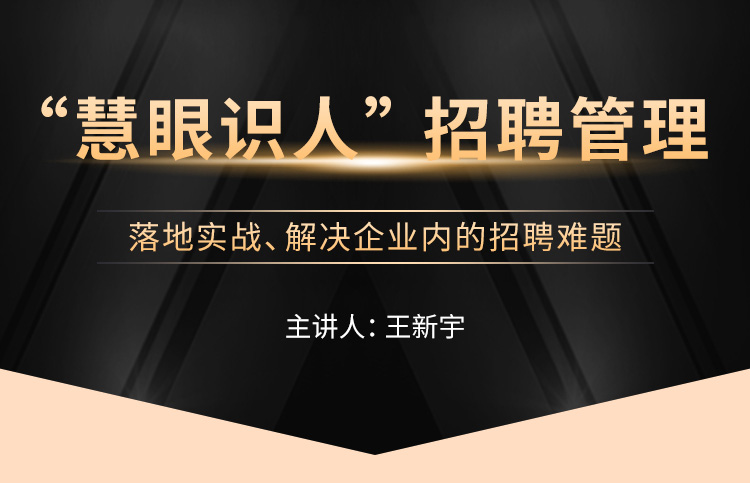 慧眼识人招聘管理 落地实战解决企业内的招聘难题视频课程非DVD 8