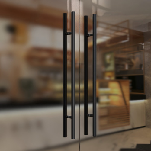 加厚玻璃门拉手不锈钢大门把手