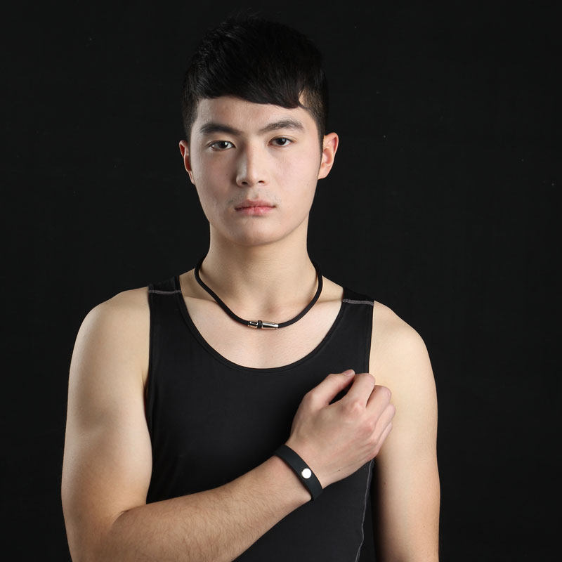 JAPAN IMPORTED TIDE BRAND ENERGY SPORTS SILICONE BRACELET WRISTBAND BASKETBALL SPORTS ENERGY MENS AND WOMENS HEALTH BRACELET