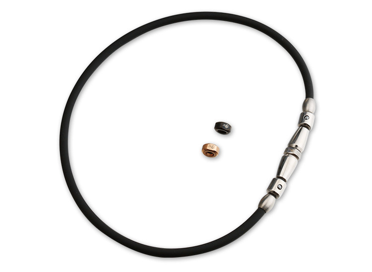 GENUINE SPORTS HEALTH MAGNETIC THERAPY CERVICAL SPINE TITANIUM COLLAR ENHANCED VERSION ANTI-RADIATION ANTI-FATIGUE NECKLACE CERVICAL SPINE HEALTH MAGNETIC THERAPY