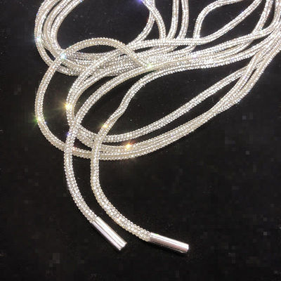 水钻鞋带女ins潮满钻亮钻带钻闪