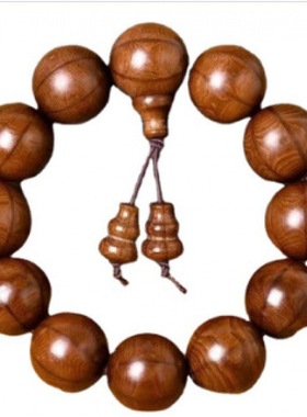 满花纹六道木手串108颗老料原木