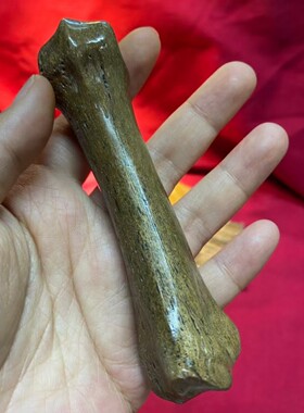 新品文玩配饰手把件钙化分层纹仿