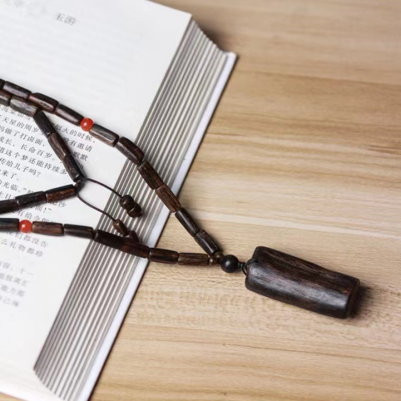 随型达拉干吊坠沉香木质佛珠沉香