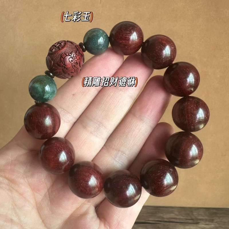 非洲小叶紫檀木手串单圈男女文玩