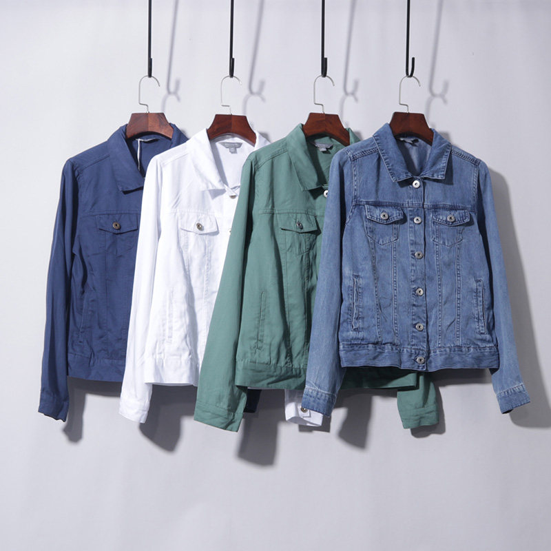 莱赛尔天丝薄款 长袖天丝柔软牛仔衣法式复古牛仔衬衣外套上衣,女装/女士精品,短外套,淘宝优惠券,粉丝福利购,淘宝优惠卷