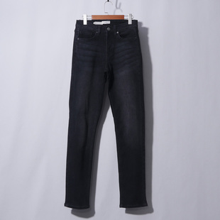 男装 （SLIM）黑灰小脚裤高端牛仔裤欧货外贸春秋季秋装男款裤子