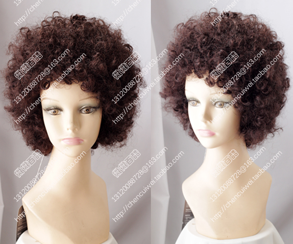 欧美栗色非洲黑人牙买加爆炸头