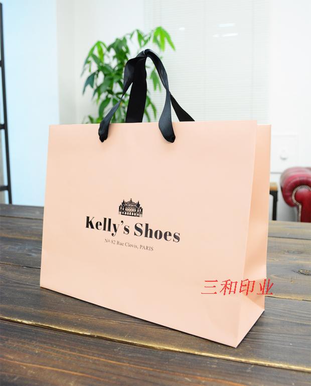 订做礼品袋服装店纸袋定做印刷logo手提袋纸袋定制购物袋子包装袋