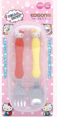 日本进口edison餐具不锈钢叉勺套