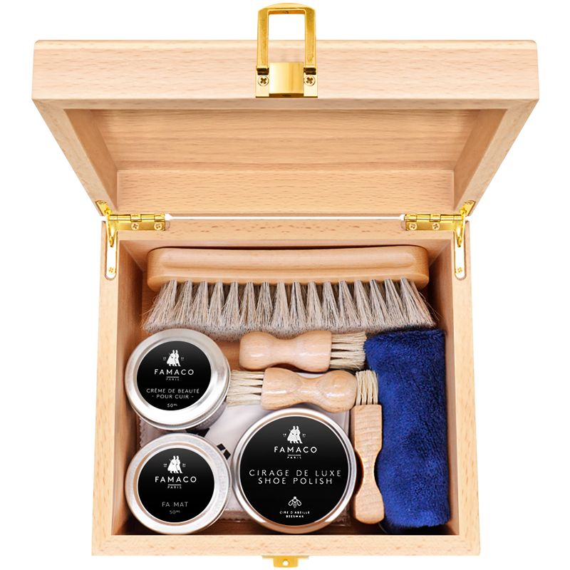 法国进口鞋油套装皮鞋真皮保养油