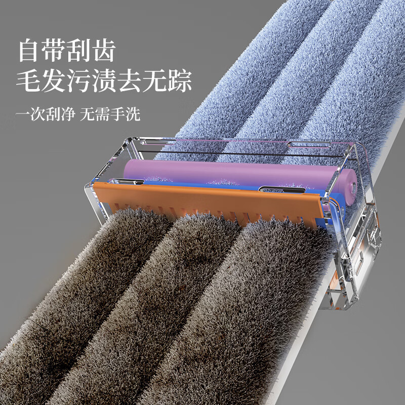 拖把家用一拖净免手洗款懒人拖地