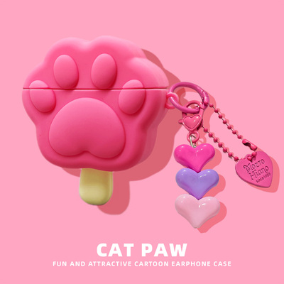 适用oppoencoair4pro保护套OPPO ence free4保护壳enco x3蓝牙耳机套air4i爪爪冰棍free3硅胶air2pro软壳R4盒