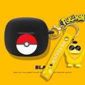 TWX9耳机保护套SQ1TW 适用于铁三角 ATH WH耳机充电仓盒CKS30TW硅胶保护壳CK3TW耳机套CKS5TW男女卡通软壳潮