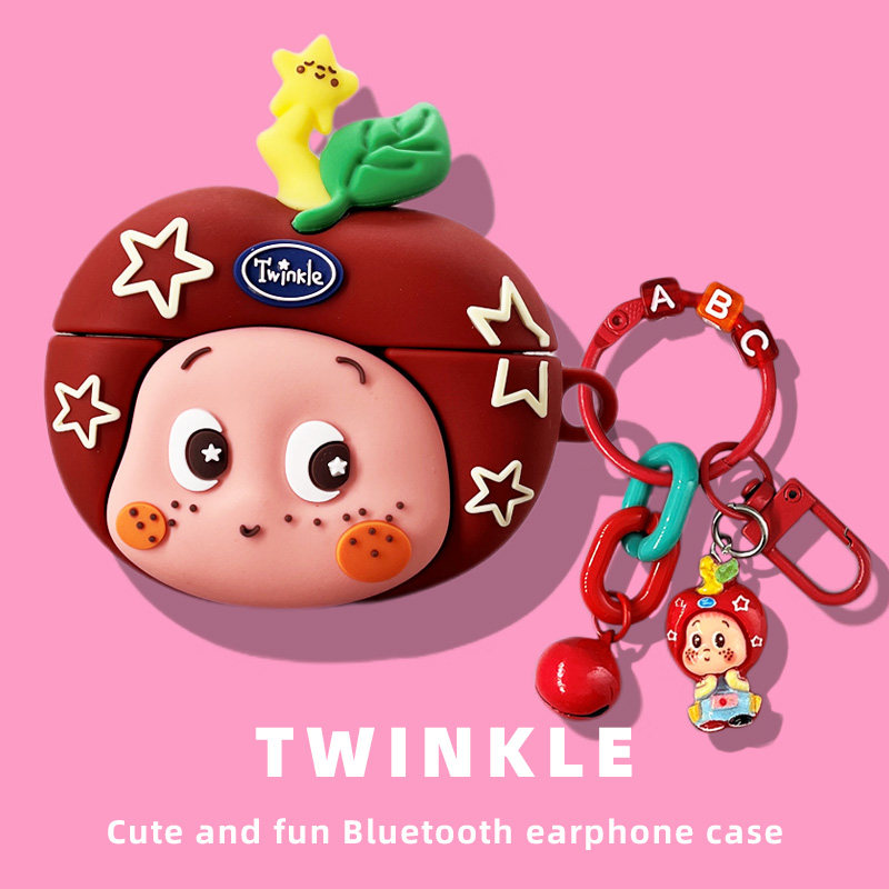 适用小米Buds5Pro耳机壳红米RedmiBuds8Pro耳机保护套redmi6pro套青春版硅胶星星人buds4pro充电仓软盒5pro壳