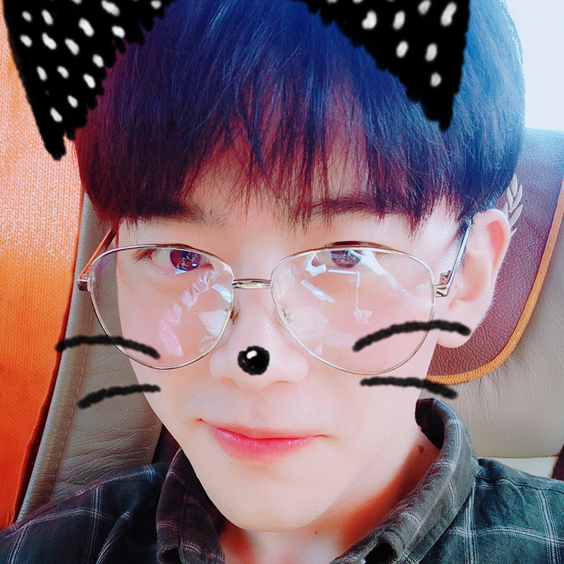 费启鸣同款眼镜框男韩版网红平光镜女大框圆脸