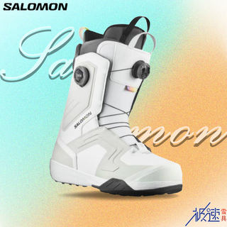 大连极速Salomon萨洛蒙23-24新品男款单板滑雪鞋刻滑公园平花