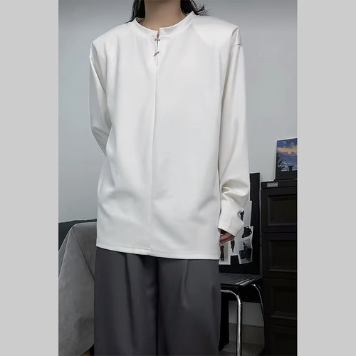 领黑适中棉百搭长袖早秋