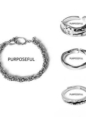 简约高级感小众设计感戒指