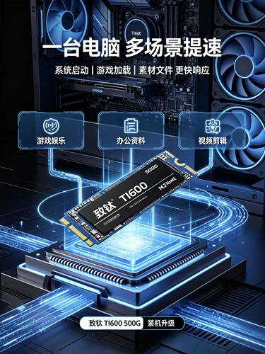 致态Ti600/500G/6000M/S