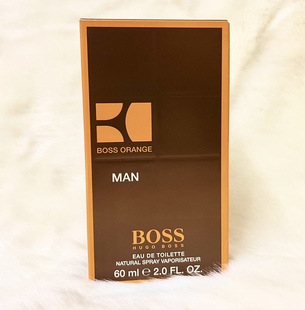 真橙释放 hugo ORANGE 香水60ML100ML boss博斯 橙色男士