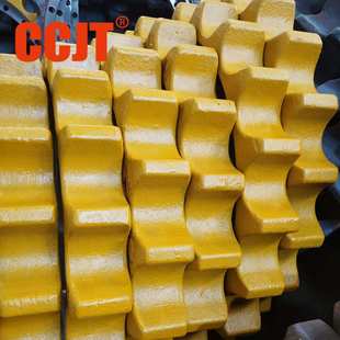 挖掘机驱动齿轮牙盘矿山淬火锻造卡克挖掘机齿圈泉州锦泰CCJT