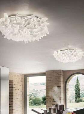 中山工厂直销意大利 Veli Foliage吸顶灯设计师创意艺术花瓣客厅