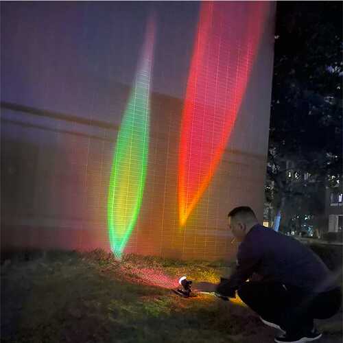 2025新款太阳能户外洗墙灯射灯室外庭院灯防水led一束光氛围壁灯