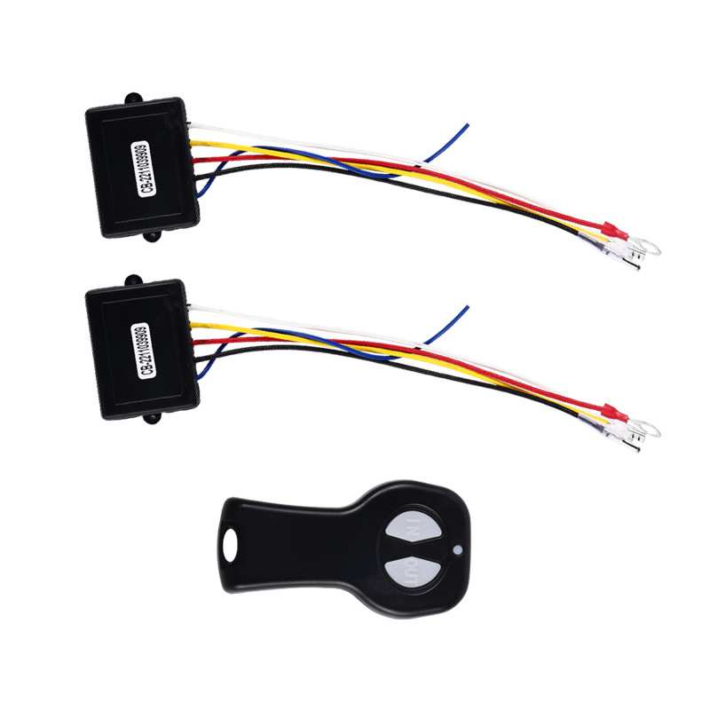 厂家12V 250A越野车绞盘接触器电动绞盘继电器4250X套装带控制器