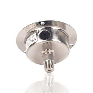 不锈钢压力表充油耐振轴向带前边USA 240PSI 16BAR 4PT YN60BF
