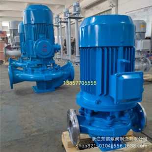 抽水泵电动管道泵冷热水循环泵工业增压泵 离心泵 重体循环水泵