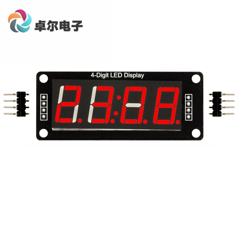 LED display tube module, 4-Digit , 7-segments 红色