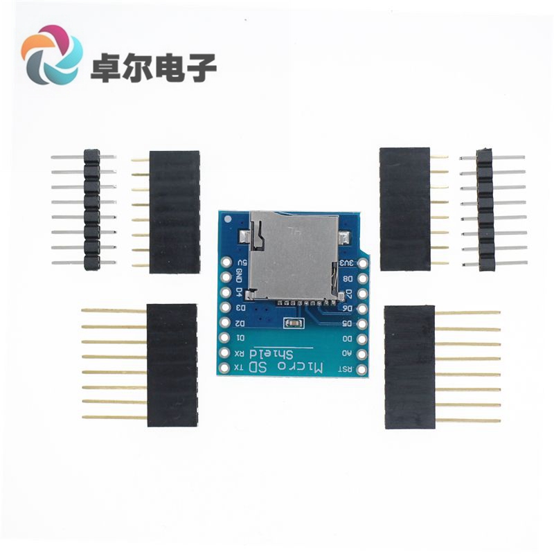 MICRO SD TF CARD TF卡读写模块FOR D1 mini WIFI扩展板学习板