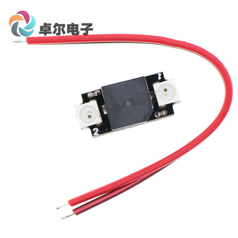 超轻多彩LED 报警蜂鸣器板WS2812 可编程BF CF,NAZE32 F3 F4