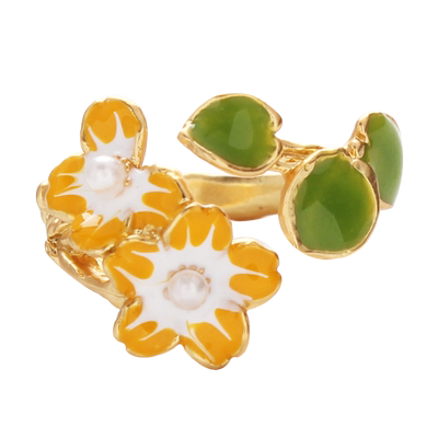 sumni莎米尼2022唯美花朵戒指女