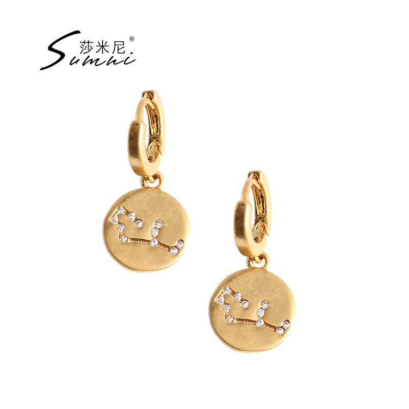 sumni莎米尼小耳环女礼物