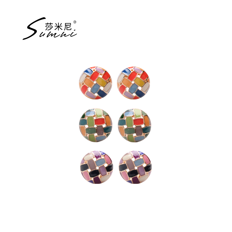 sumni/莎米尼珐琅滴釉甜美可爱