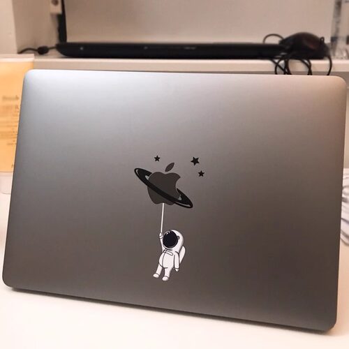 skinat苹果笔记本logo局部贴纸